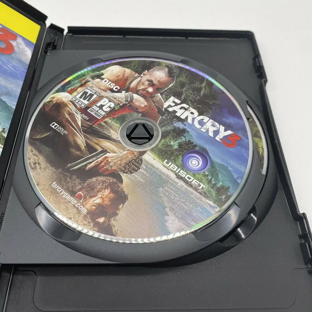 Far Cry 3 (PC, 2012) Very Good Condition Game with Box